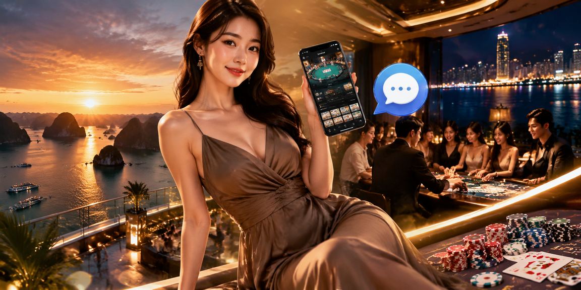 Người chơi thú vị trải nghiệm các trò bài tại chợ đêm Hạ Long