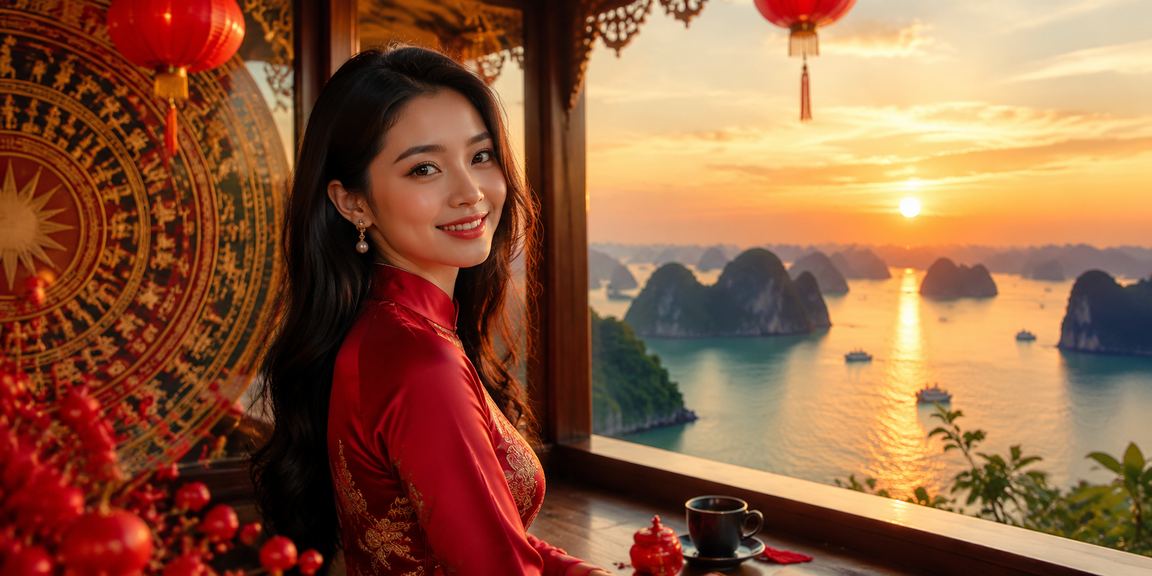 Người chơi thư giãn tại quán cafe Hạ Long Bay vừa xem khuyến mãi casino trên điện thoại